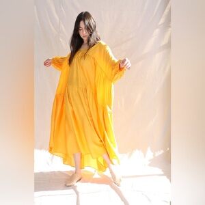 NWOT ANAAK Maxi Smock Dress